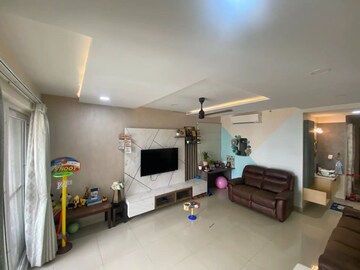 Living Room in 2.5 BHK Apartment at Muppas Aaradhya, Narsingi – for Rent