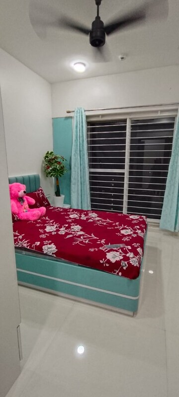 Bedroom in 2 BHK Apartment at Goel Ganga Legend, Bavdhan – for Rent