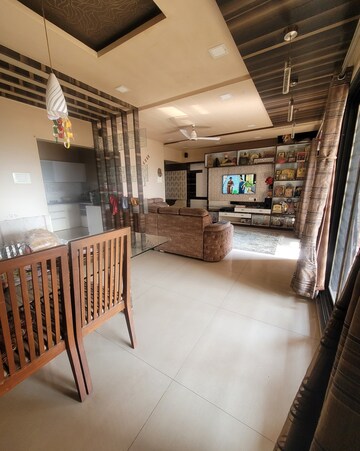 Living Room in 3.5 BHK Apartment at Pebbles I, Bavdhan – for Rent