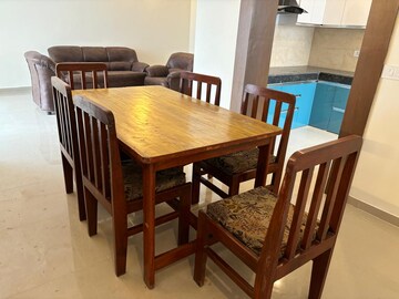 Living Room in 3 BHK Apartment at Rishita Manhattan, Gomti Nagar – for Rent