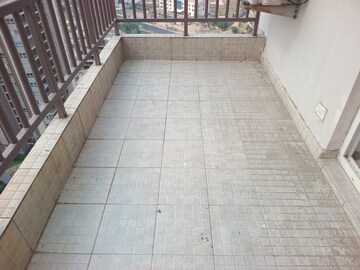 Balcony in 3 BHK Apartment at Adani M2K Oyster Grande, Sector 102 – for Rent