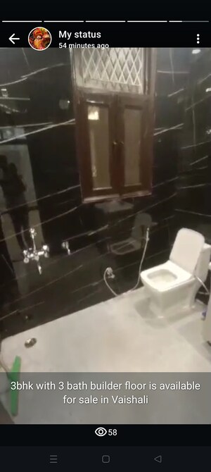 Gym in 3 BHK Builder Floor at Vaishali Sector 3 – for Sale