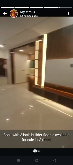 Room in 3 BHK Builder Floor at Vaishali Sector 3 – for Sale