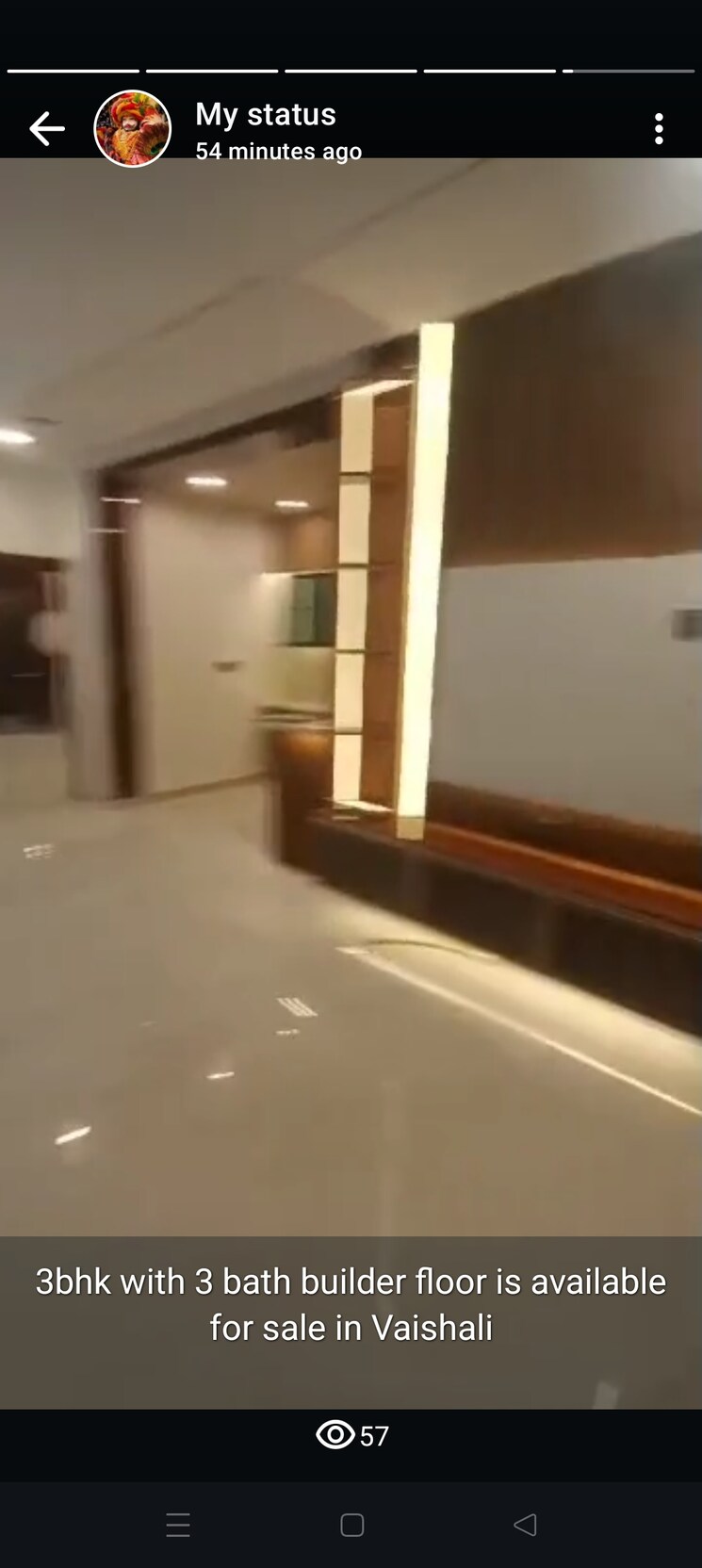 Room, vaishali sector 3 3 Bedroom 1700 Sq.Ft. Builder Floor In Vaishali Sector 3 Ghaziabad 8675832