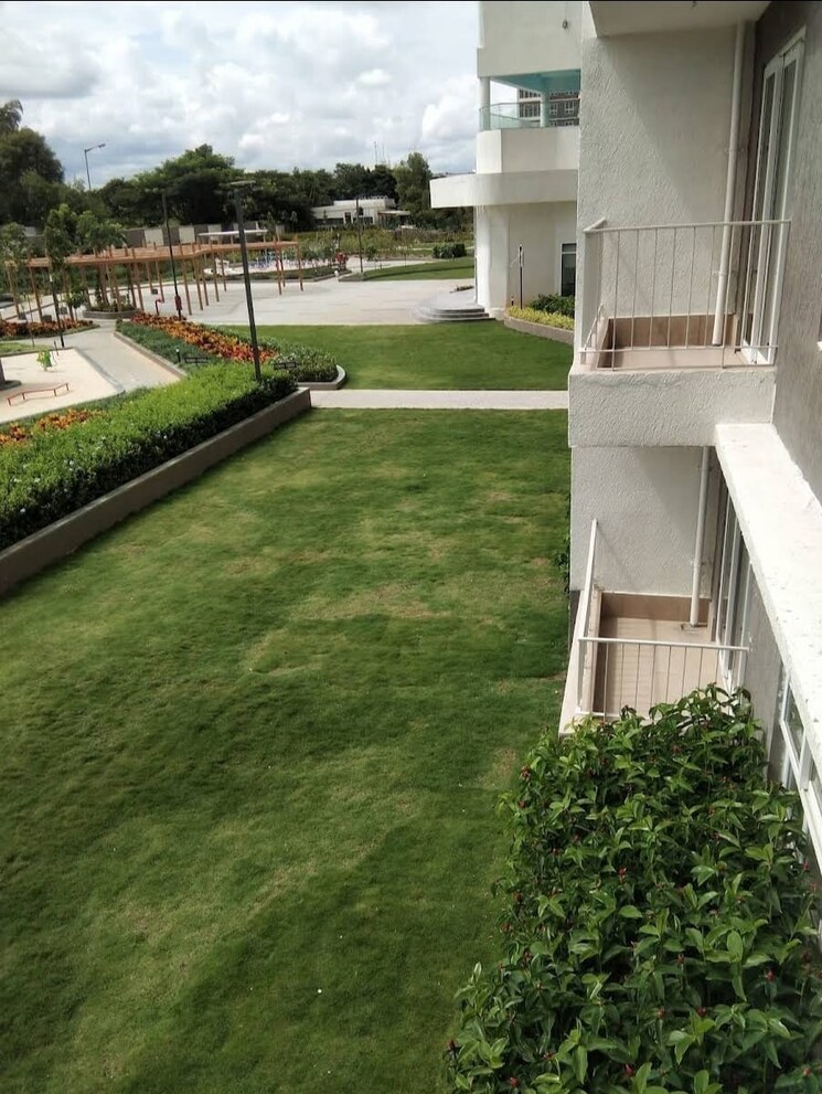 Balcony, godrej-aqua 3 Bedroom 1451 Sq.Ft. Apartment In International Airport Road Bangalore 8675835