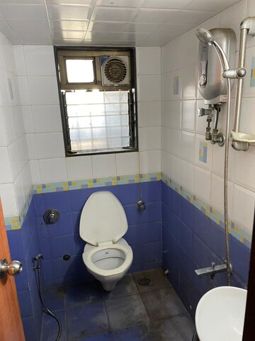 Bathroom in 3 BHK Apartment at Santacruz East – for Rent
