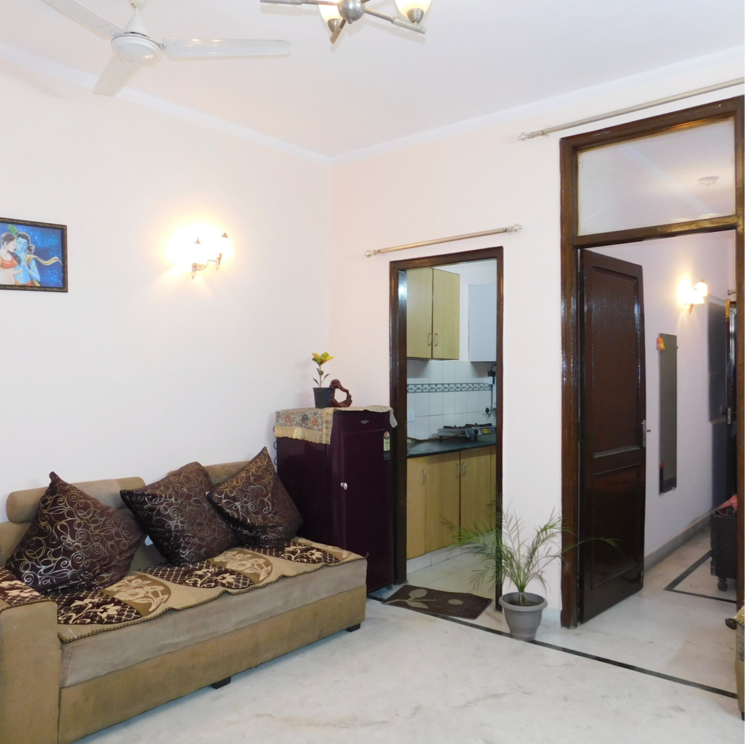 Living Room, malviya nagar 2 Bedroom 1000 Sq.Ft. Builder Floor In Malviya Nagar Delhi 8675843
