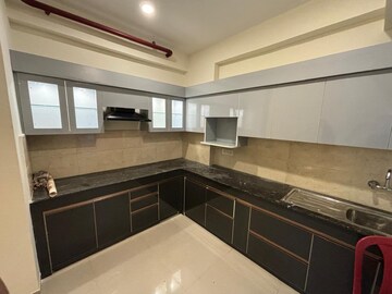 Kitchen in 3 BHK Apartment at Rishita Manhattan, Gomti Nagar – for Rent