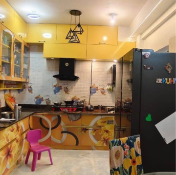 Living Room in 3 BHK Apartment at Gardenia Golf City, Noida Central – for Rent