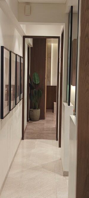 Building Lobby in 3 BHK Apartment at Naman Habitat, Andheri West – for Sale