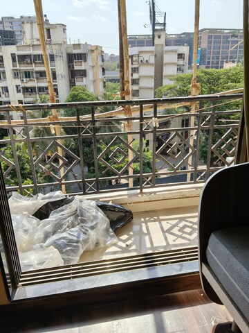 Balcony in 3 BHK Apartment at Sagar Avenue, Santacruz East – for Rent