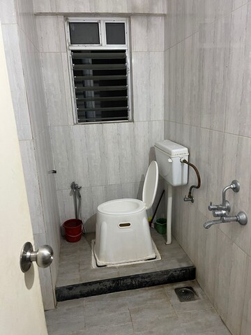 Bathroom in 1 RK Apartment at Gera Shrishti, Wagholi – for Rent