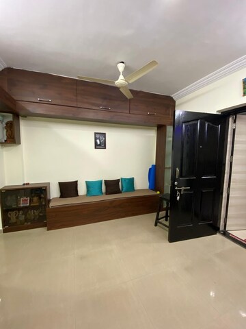 Living Room in 2 BHK Apartment at Lalani Residency, Kavesar – for Rent