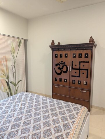 Bedroom in 3 BHK Apartment at Kalpataru Hills Phase II, Manpada – for Rent