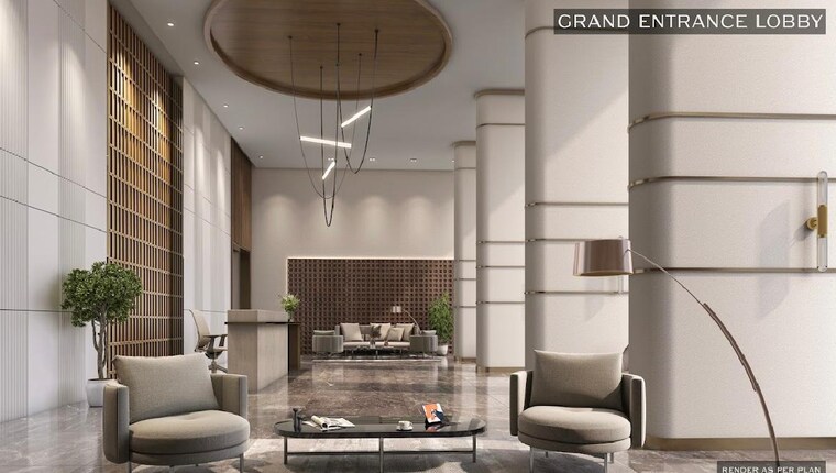 Living Room, narang-vivenda 3 Bedroom 1401 Sq.Ft. Apartment In Malad West Mumbai 8676074