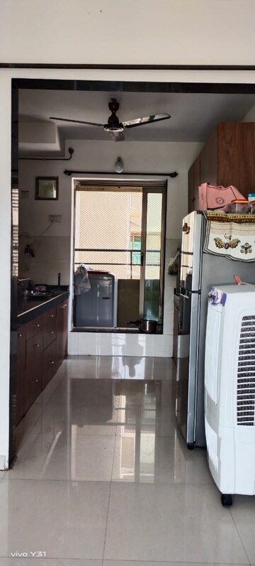 Kitchen in 2.5 BHK Apartment at Neelkanth Greens, Manpada – for Rent