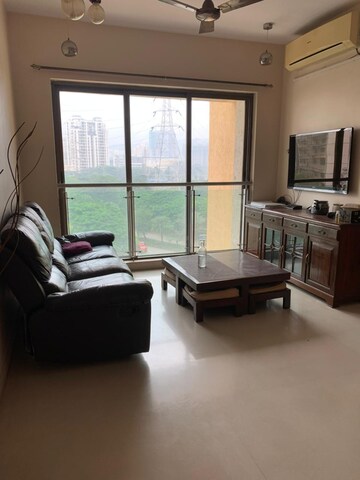 Living Room in 2 BHK Apartment at Lodha Luxuria, Majiwada – for Sale