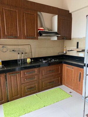 Kitchen in 2 BHK Apartment at Lodha Luxuria, Majiwada – for Sale