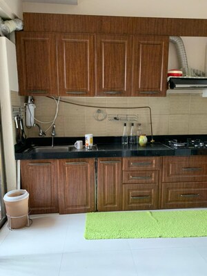 Kitchen in 2 BHK Apartment at Lodha Luxuria, Majiwada – for Sale