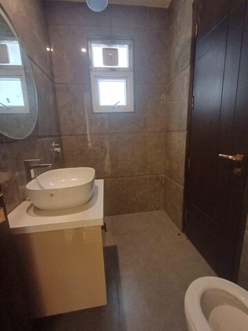 Bathroom in 3 BHK Builder Floor at Nehru Enclave – for Rent