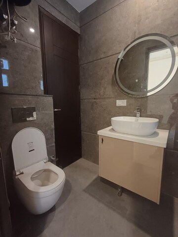 Bathroom in 3 BHK Builder Floor at Nehru Enclave – for Rent