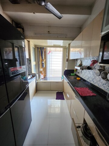 Kitchen in 1 BHK Apartment at Shree Sai Baba Neelambari, Vartak Nagar – for Rent