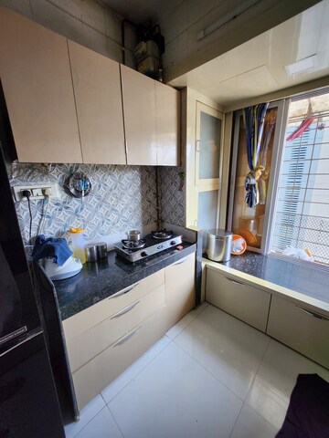 Kitchen in 1 BHK Apartment at Shree Sai Baba Neelambari, Vartak Nagar – for Rent