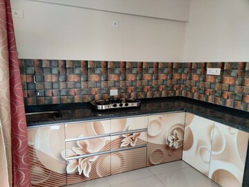 Kitchen in 3 BHK Apartment at Shivtirth Nagar – for Rent