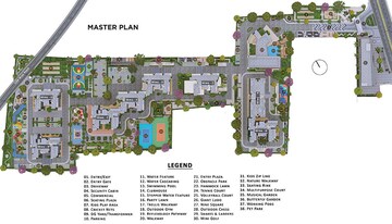 Master Plan in 1 BHK Apartment at Sattva Lumina, Yelahanka – for Sale