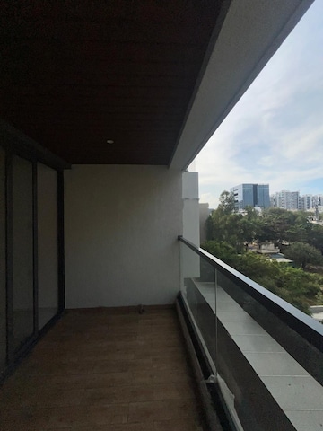 Balcony in 2 BHK Apartment at Majestique Signature Towers, Balewadi – for Rent