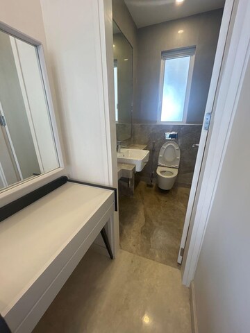 Bathroom in 3 BHK Apartment at Indiabulls Sky Forest, Lower Parel – for Rent