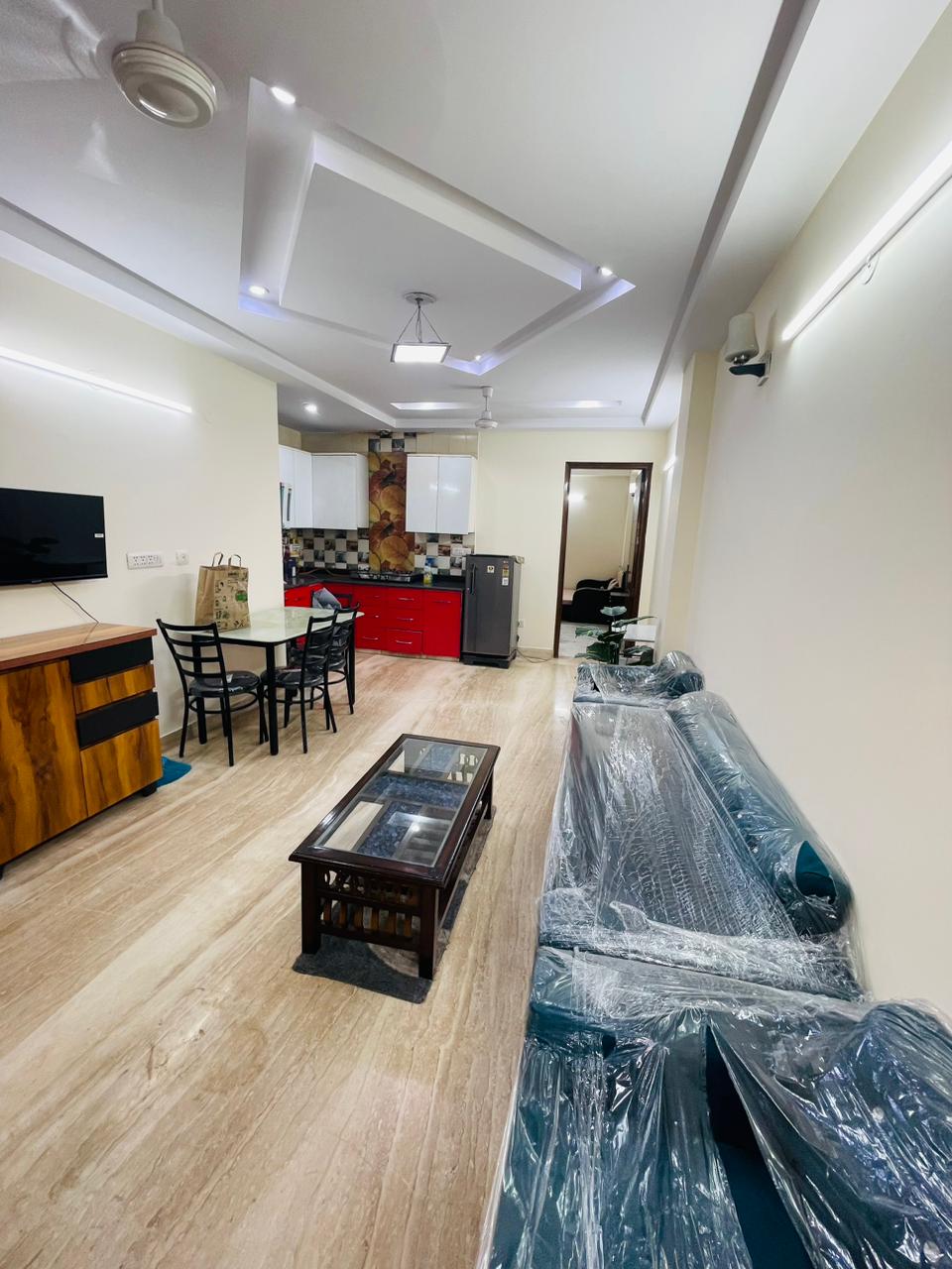 2 BHK + Pooja Room Builder Floor For Rent in Saket