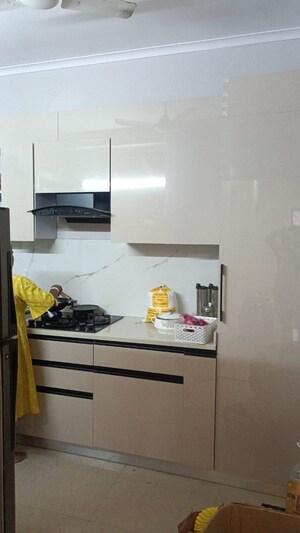 Kitchen in 4 BHK Builder Floor at Orchid Island, Sector 51 – for Sale