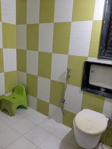 Bathroom in 1 BHK Apartment at Paranjape Ruturang E, Kothrud – for Rent