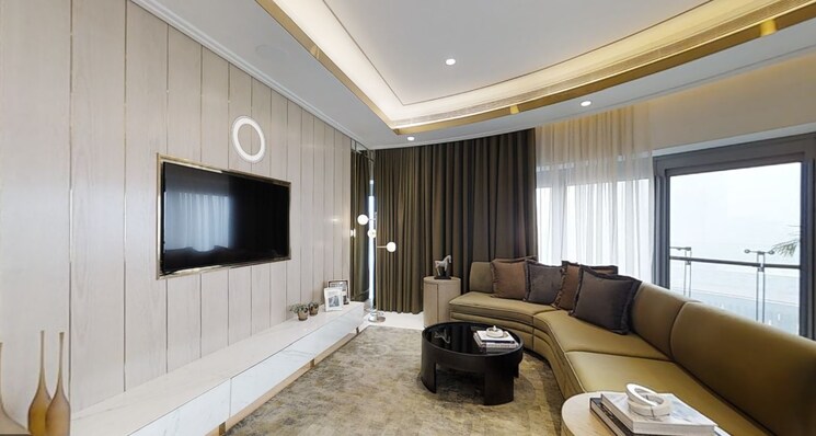 Living Room, lodha-world-view 3 Bedroom 1553 Sq.Ft. Apartment In Worli Mumbai 8676905