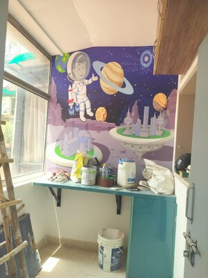 Master Bedroom in 3 BHK Apartment at Bharat Residency Gurgaon, Sector 15 – for Sale