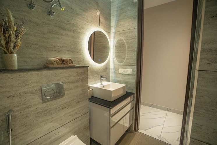 Bathroom, aura-gazania 3 Bedroom 1695 Sq.Ft. Apartment In Nabha Zirakpur 8676923
