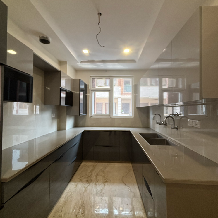 Kitchen, rohini sector 11 3 Bedroom 1400 Sq.Ft. Builder Floor In Rohini Sector 11 Delhi 8676944