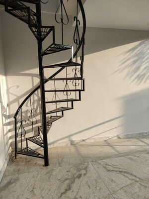 Staircase in 4 BHK Villa at Kushaiguda – for Sale