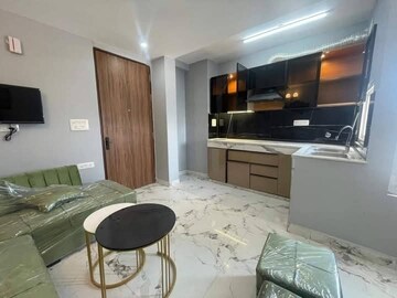 Living Room in 1 BHK Apartment at Saket – for Rent