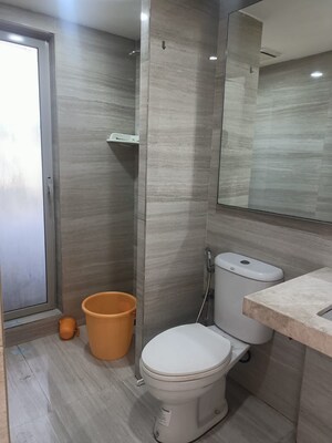 Bathroom in 2 BHK Apartment at Vijay Vilas Taurus Building 11 To 15, Ghodbunder Road – for Sale