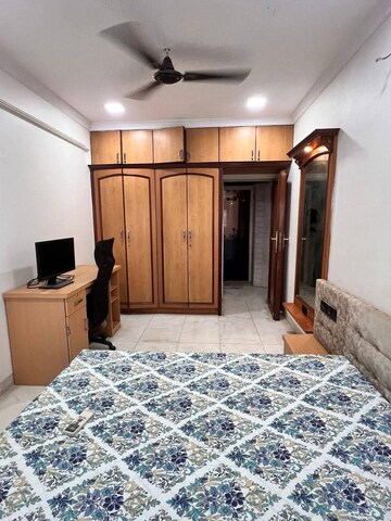Bedroom in 1 BHK Apartment at Kalpana CD Height, Nalasopara East – for Rent