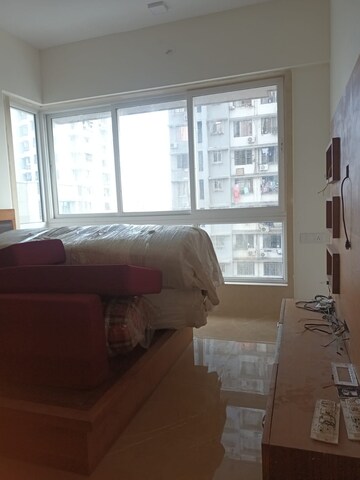 Living Room in 3 BHK Apartment at Upper East 97, Malad East – for Rent