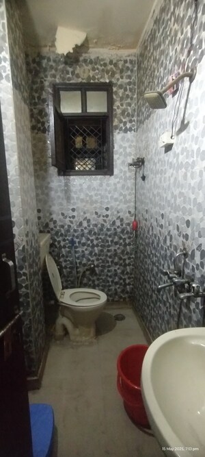 Bathroom in 1 BHK Builder Floor at Vishwas Park – for Sale
