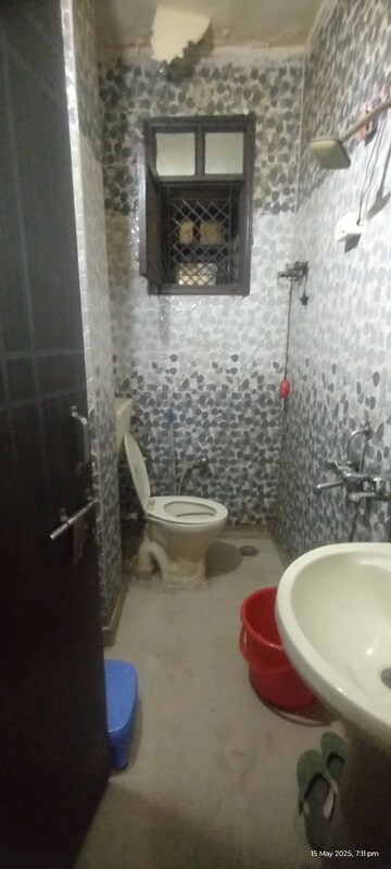 Bathroom in 1 BHK Builder Floor at Vishwas Park – for Sale