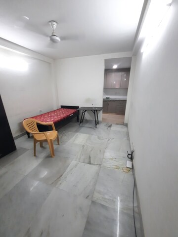 Living Room in 1 RK Builder Floor at Malviya Nagar – for Rent