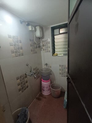Bathroom in 1 BHK Apartment at Vrindavan Society Thane West, Vrindavan Society – for Sale