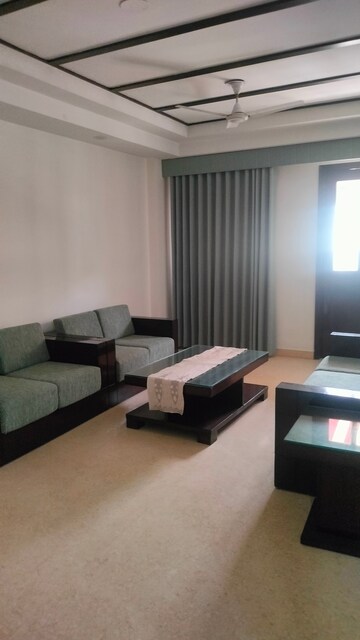 Living Room in 3 BHK Builder Floor at Green Park – for Rent