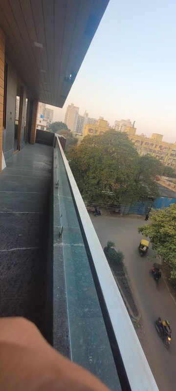 Balcony in 4 BHK Builder Floor at Sushant Lok I – for Rent
