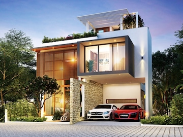 3 BHK Villa – Exterior View View at Ottapalam - for Sale